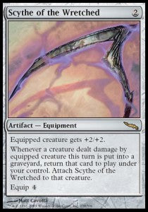 Scythe of the Wretched - Mirrodin (Rare) [MRD-239] Hoofdafbeelding