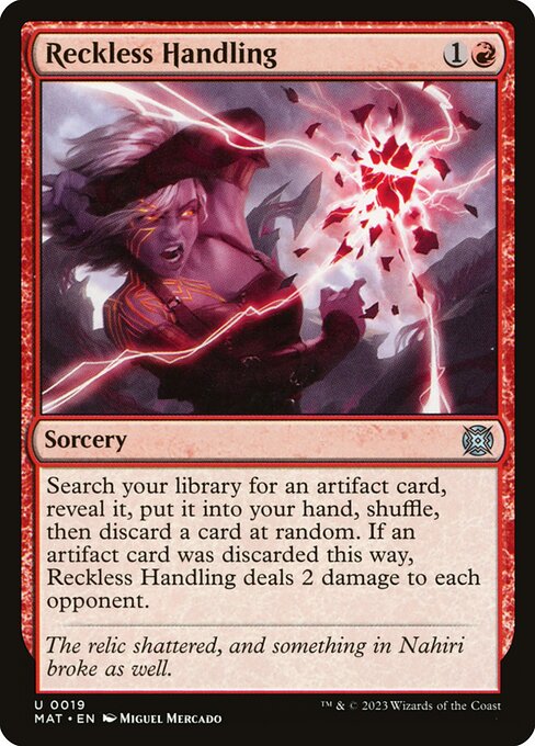 Reckless Handling – March of the Machine: The Aftermath (MAT-19) Magic: The Gathering card | LC-REM-20260804-15711441060172-239165bb-7819-4d54-a84c-2911934253d6