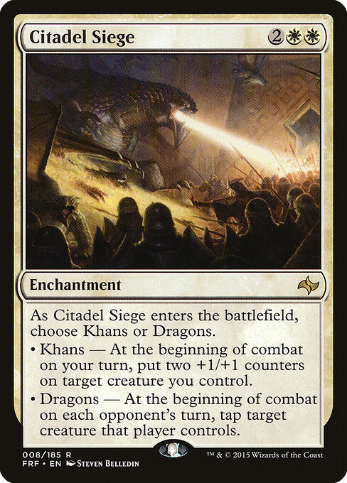 Citadel Siege – Fate Reforged (FRF-8) Magic: The Gathering card