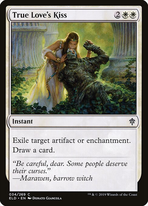 True Love's Kiss – Throne of Eldraine (ELD-34) Magic: The Gathering card | LC-REM-20260804-15150719828300-23a4bac2-f6cb-4712-8510-a63657c43a5c
