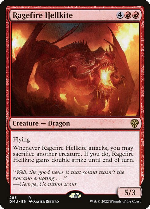 Ragefire Hellkite – Dominaria United (DMU-285) Magic: The Gathering card | LC-REM-20260804-15150856438092-23ccd68d-0162-4a4c-892e-1726b8b28612
