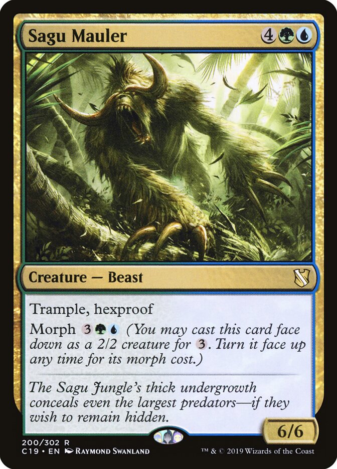 Sagu Mauler - Commander 2019 (Rare) [C19-200] Image principale du produit