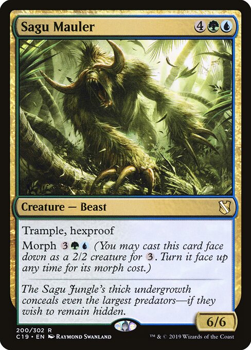 Sagu Mauler – Commander 2019 (C19-200) Magic: The Gathering card