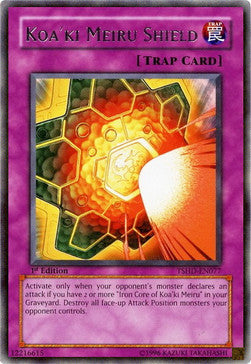 Koa'ki Meiru Shield - The Shining Darkness (Rare) [TSHD-077]