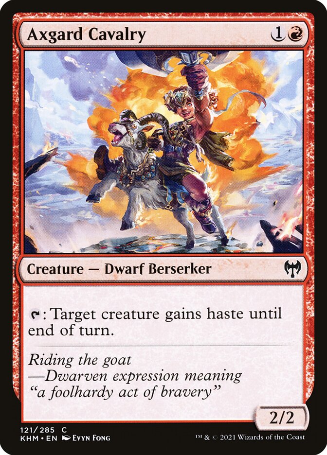 Axgard Cavalry - Kaldheim (Common) [KHM-121] Main image