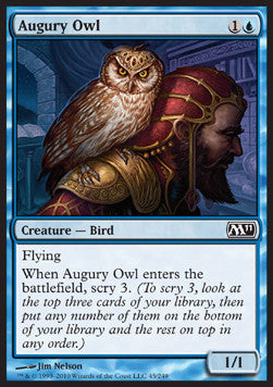 Augury Owl - Magic 2011 (Common) [M11-45] Immagine principale del prodotto