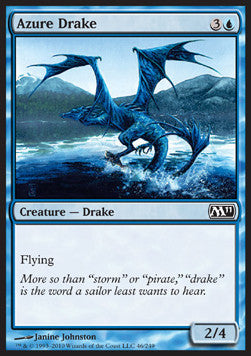 Azure Drake - Magic 2011 (Common) [M11-46] Immagine principale del prodotto