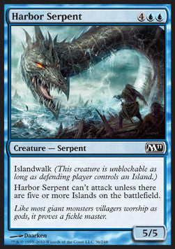 Harbor Serpent - Magic 2011 (Common) [M11-56] Main image