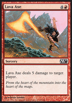 Lava Axe - Magic 2011 (Common) [M11-147] Immagine principale del prodotto