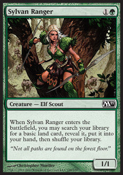 Sylvan Ranger - Magic 2011 (Common) [M11-198] Main image