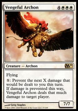 Vengeful Archon - Magic 2011 (Rare) [M11-37] Immagine principale del prodotto