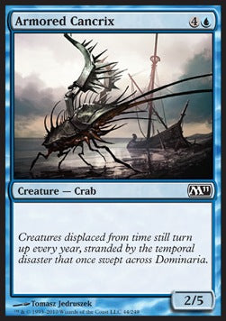Armored Cancrix - Magic 2011 (Common) [M11-44] Main image