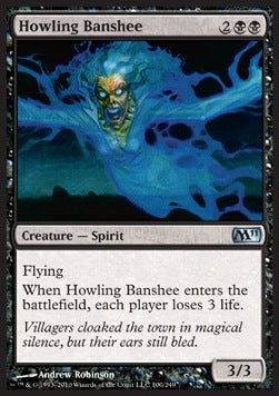 Howling Banshee - Magic 2011 (Uncommon) [M11-100] Main image