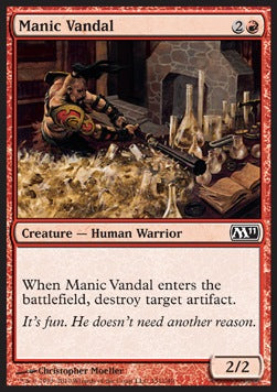 Manic Vandal - Magic 2011 (Common) [M11-151] Main image