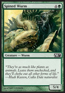 Spined Wurm - Magic 2011 (Common) [M11-197] Main image