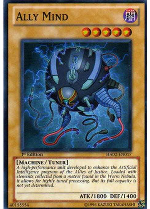 Ally Mind — Hidden Arsenal 2 (HA02-017) Yu-Gi-Oh! card Immagine principale del prodotto