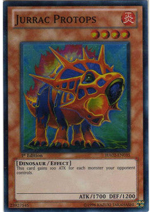 Jurrac Protops — Hidden Arsenal 2 (HA02-035) Yu-Gi-Oh! card Main image