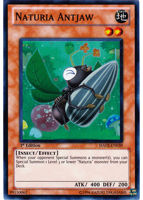 Naturia Antjaw — Hidden Arsenal 2 (HA02-039) Yu-Gi-Oh! card Main image