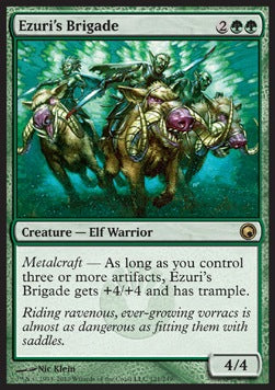 Ezuri's Brigade - Scars of Mirrodin (Rare) [SOM-121] Immagine principale del prodotto