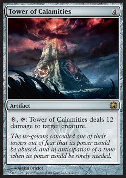 Tower of Calamities - Scars of Mirrodin (Rare) [SOM-212] Hover Image