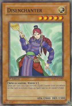 Disenchanter - Structure Deck: Spellcaster's Command (Common) [SDSC-002] Immagine principale del prodotto
