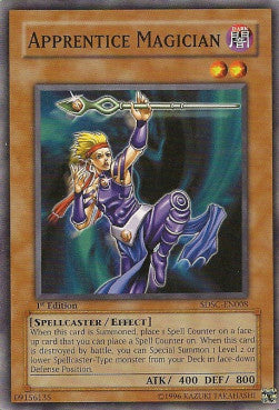 Apprentice Magician - Structure Deck: Spellcaster's Command (Common) [SDSC-008] Immagine principale del prodotto