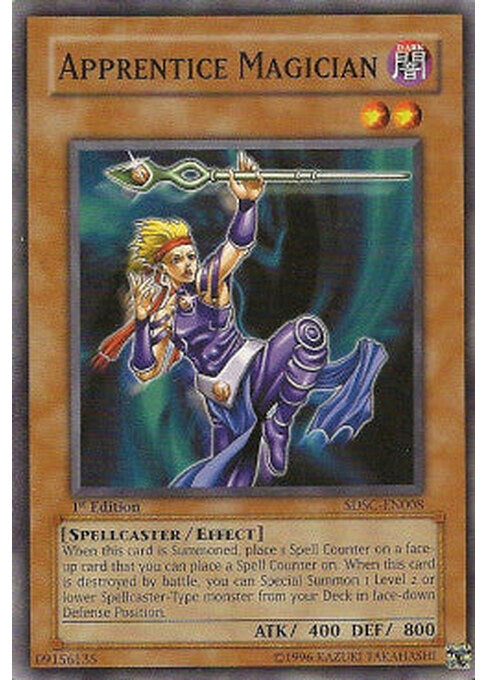 Apprentice Magician — Structure Deck: Spellcaster's Command (SDSC-008) Yu-Gi-Oh! card Main image