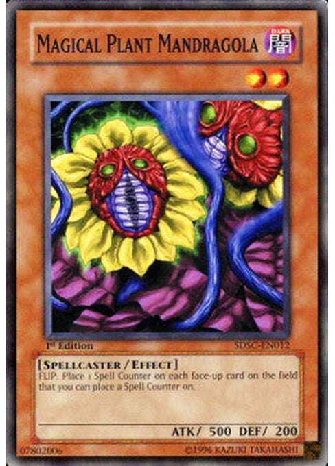 Magical Plant Mandragola — Structure Deck: Spellcaster's Command (SDSC-012) Yu-Gi-Oh! card Main image