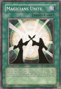Magicians Unite - Structure Deck: Spellcaster's Command (Common) [SDSC-021]