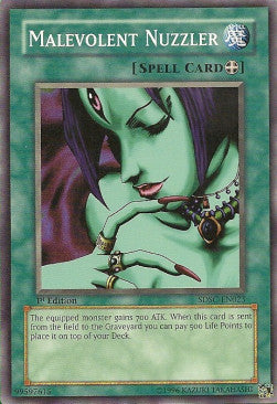 Malevolent Nuzzler - Structure Deck: Spellcaster's Command (Common) [SDSC-023] Immagine principale del prodotto