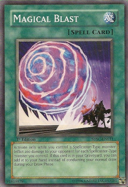 Magical Blast - Structure Deck: Spellcaster's Command (Common) [SDSC-031]