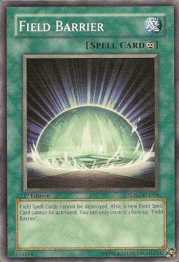 Field Barrier - Structure Deck: Spellcaster's Command (Common) [SDSC-034]