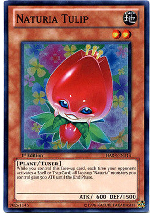 Naturia Tulip — Hidden Arsenal 3 (HA03-013) Yu-Gi-Oh! card Main image