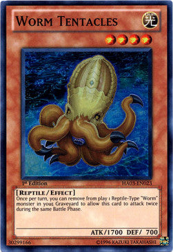 Worm Tentacles - Hidden Arsenal 3 (Super Rare) [HA03-023] Main image