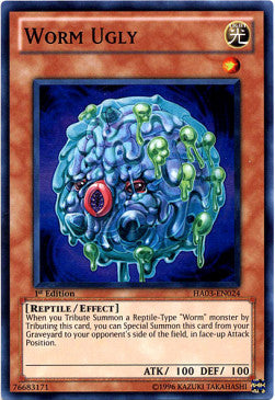 Worm Ugly - Hidden Arsenal 3 (Super Rare) [HA03-024] Main image