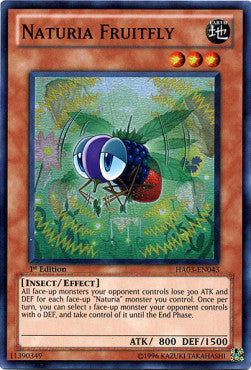 Naturia Fruitfly - Hidden Arsenal 3 (Super Rare) [HA03-043] Main image