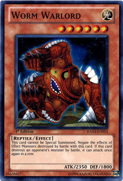Worm Warlord - Hidden Arsenal 3 (Super Rare) [HA03-053] Main image