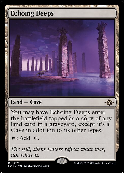 Echoing Deeps – The Lost Caverns of Ixalan (LCI-271) Magic: The Gathering card Hoofdafbeelding