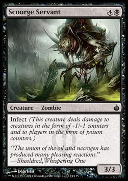 Scourge Servant - Mirrodin Besieged (Common) [MBS-54] Imagen principal del producto