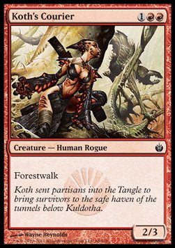 Koth's Courier - Mirrodin Besieged (Common) [MBS-68] Hauptbild