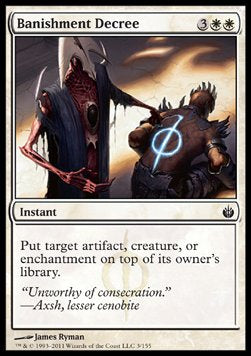 Banishment Decree - Mirrodin Besieged (Common) [MBS-3] Hauptbild