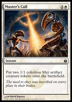 Master's Call - Mirrodin Besieged (Common) [MBS-13] Hauptbild