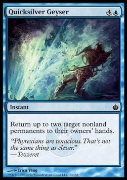 Quicksilver Geyser - Mirrodin Besieged (Common) [MBS-30] Hauptbild