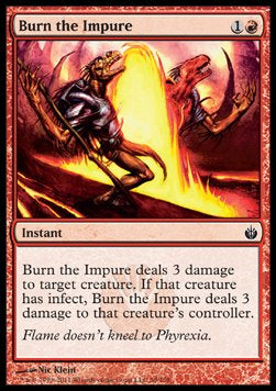 Burn the Impure - Mirrodin Besieged (Common) [MBS-59] Hauptbild