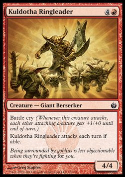 Kuldotha Ringleader - Mirrodin Besieged (Common) [MBS-70] Hauptbild