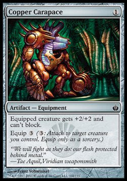 Copper Carapace - Mirrodin Besieged (Common) [MBS-102] Hauptbild