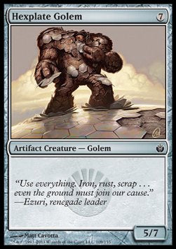 Hexplate Golem - Mirrodin Besieged (Common) [MBS-109] Hauptbild