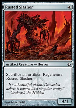 Rusted Slasher - Mirrodin Besieged (Common) [MBS-128] Hauptbild