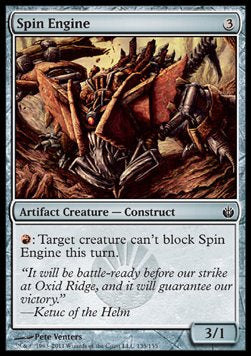 Spin Engine - Mirrodin Besieged (Common) [MBS-135] Imagen principal del producto