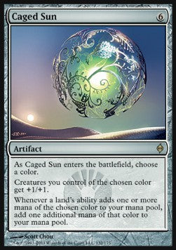 Caged Sun - New Phyrexia (Rare) [NPH-132] Main image